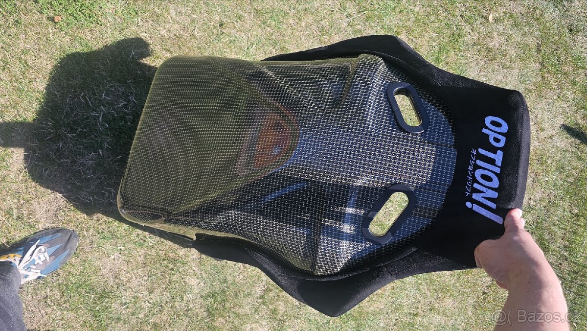 Sedačky Option Party Drift L karbon kevlar - 8