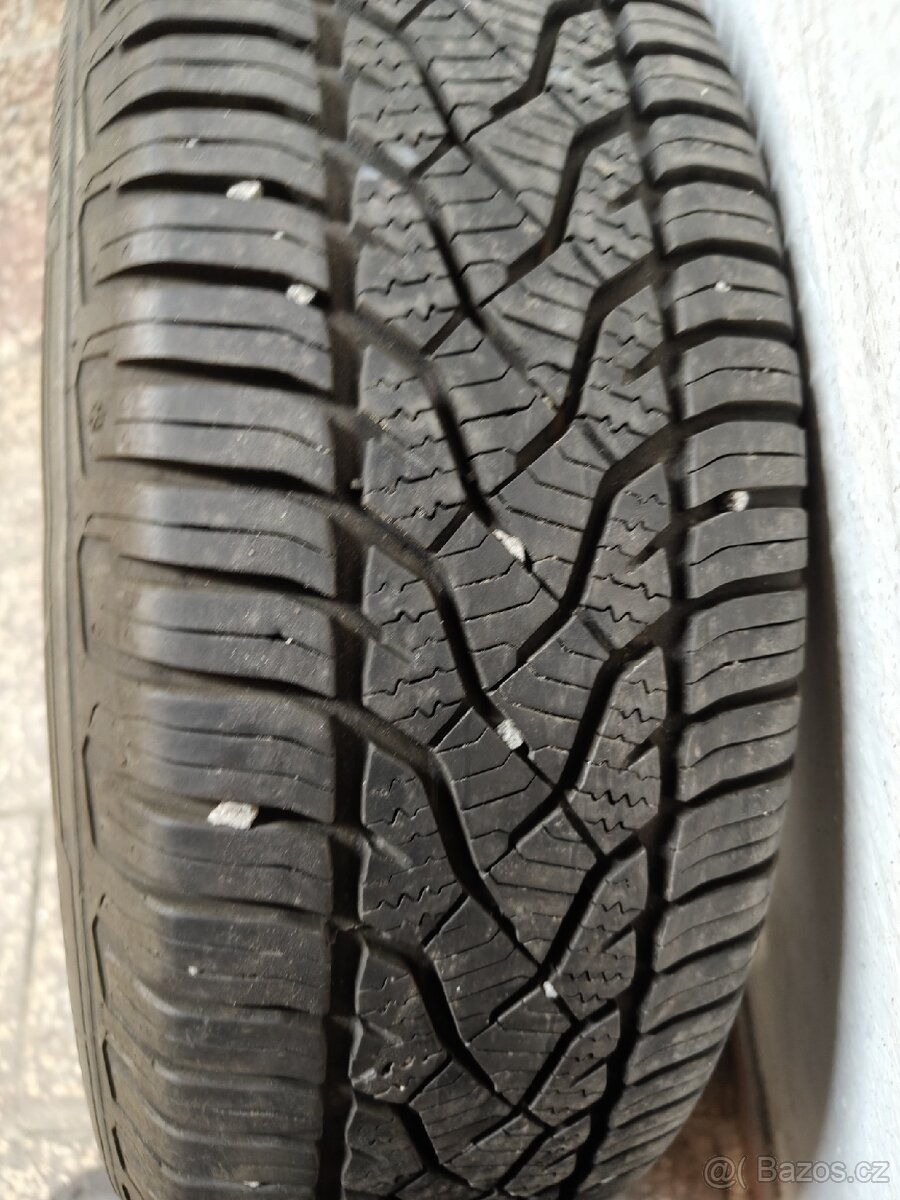 ALU disky originál Škoda 5x112 R15 zimní pneu - 8