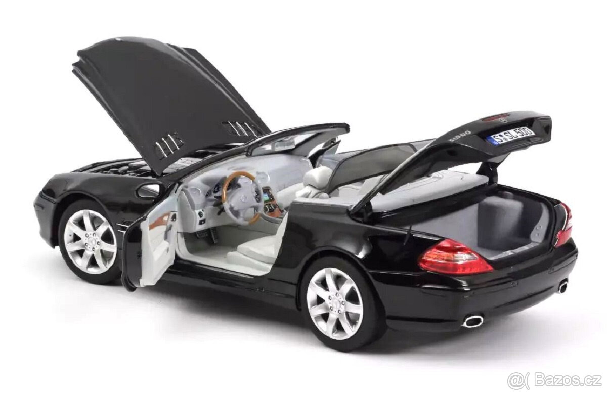 1:18 Mercedes SL 500 CABRIOLET 2003 (R230) Norev - 8
