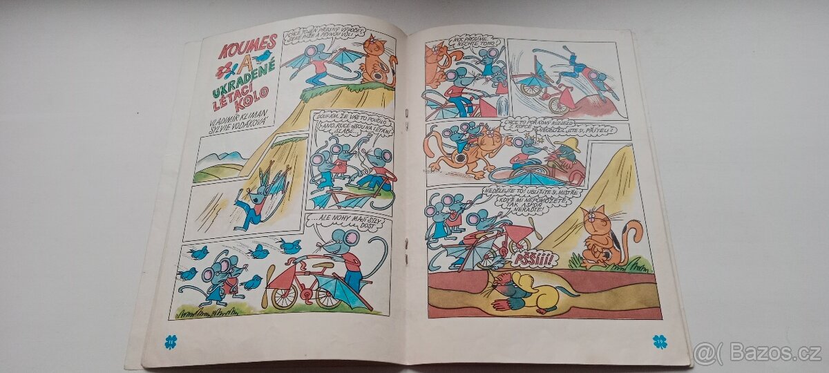 Čtyřlístek č. 90 - 97. Ročník 1981 - 8