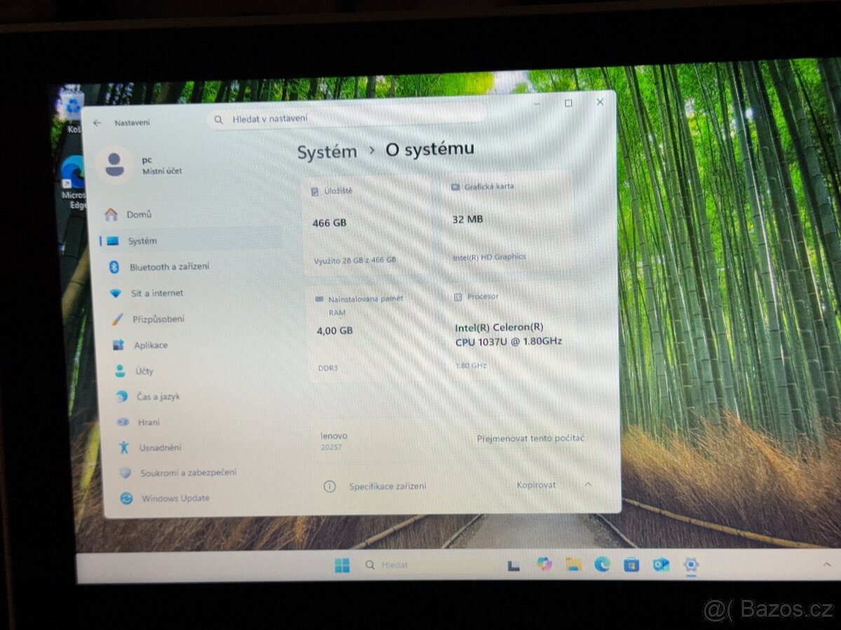 dotykový ntb lenovo s210 - 8