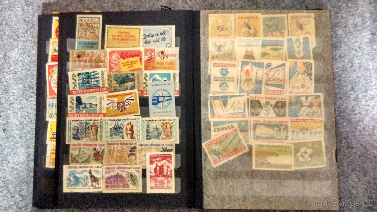 Sbírka etiket od zápalek – Československo 20. stol. - 8
