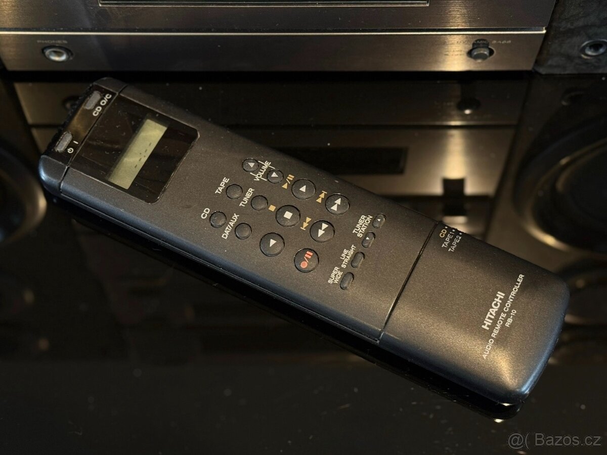 Hitachi HiFi věž s ovladačem - 8