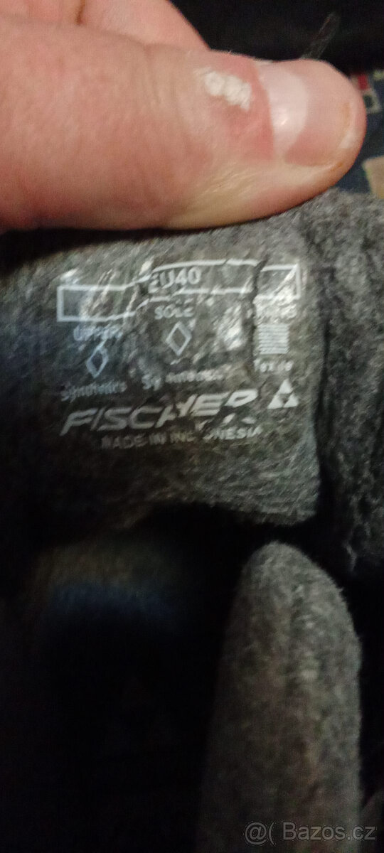 boty na běžky fischer StyleComfort, vel. 40 NNN - 8