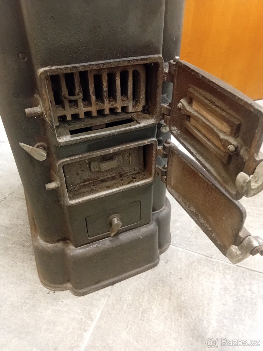 Prodám starožitná litinová Kamna - 8
