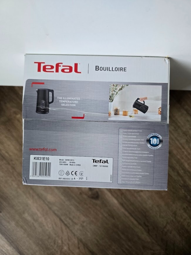 NOVÁ rychlovarná konvice Tefal Digital KI831E10 - 8