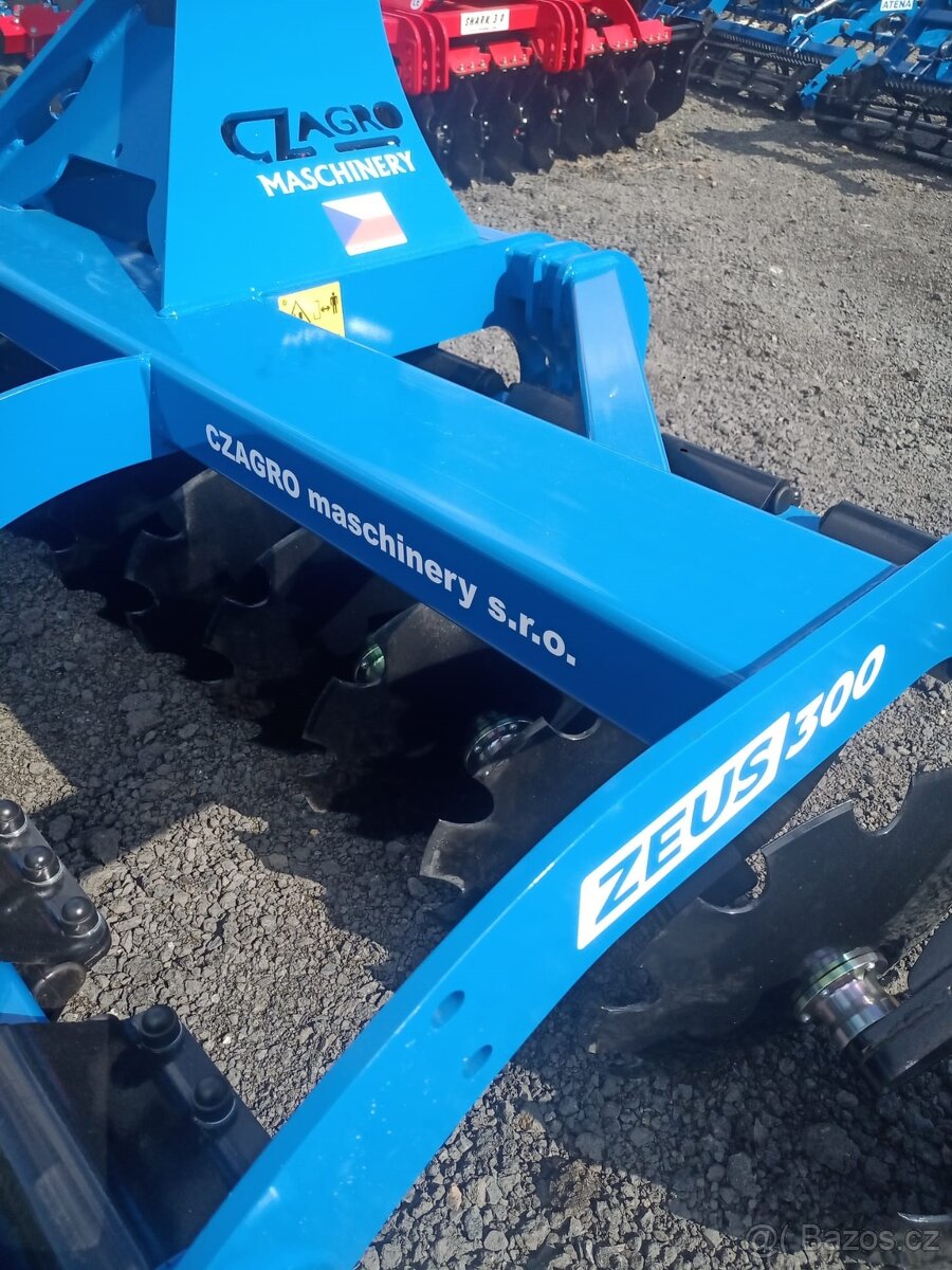 Diskový podmítač CZAGRO ZEUS strong 300 - 8