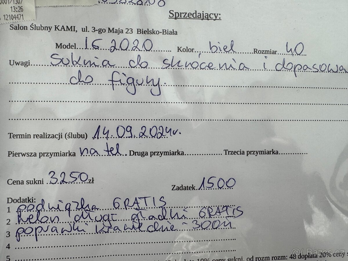 Prodám krásné svatební šaty. - 8