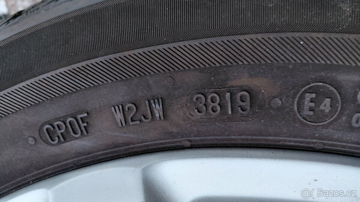 alu VW Golf 7,Sportsvan,Golf 6,Touran,Caddy,zimní 205/55/16 - 8