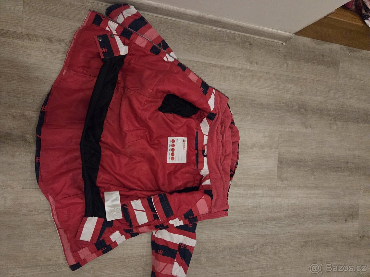 Lyzarska zimni bunda LEGO vel.116,skoronova - 8