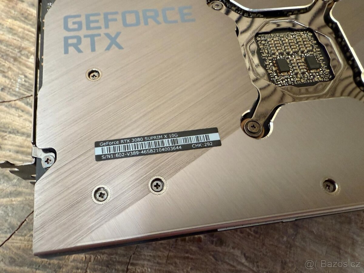 MSI RTX 3080 Suprim X 10GB - kompletní balení, TOP Stav - 8