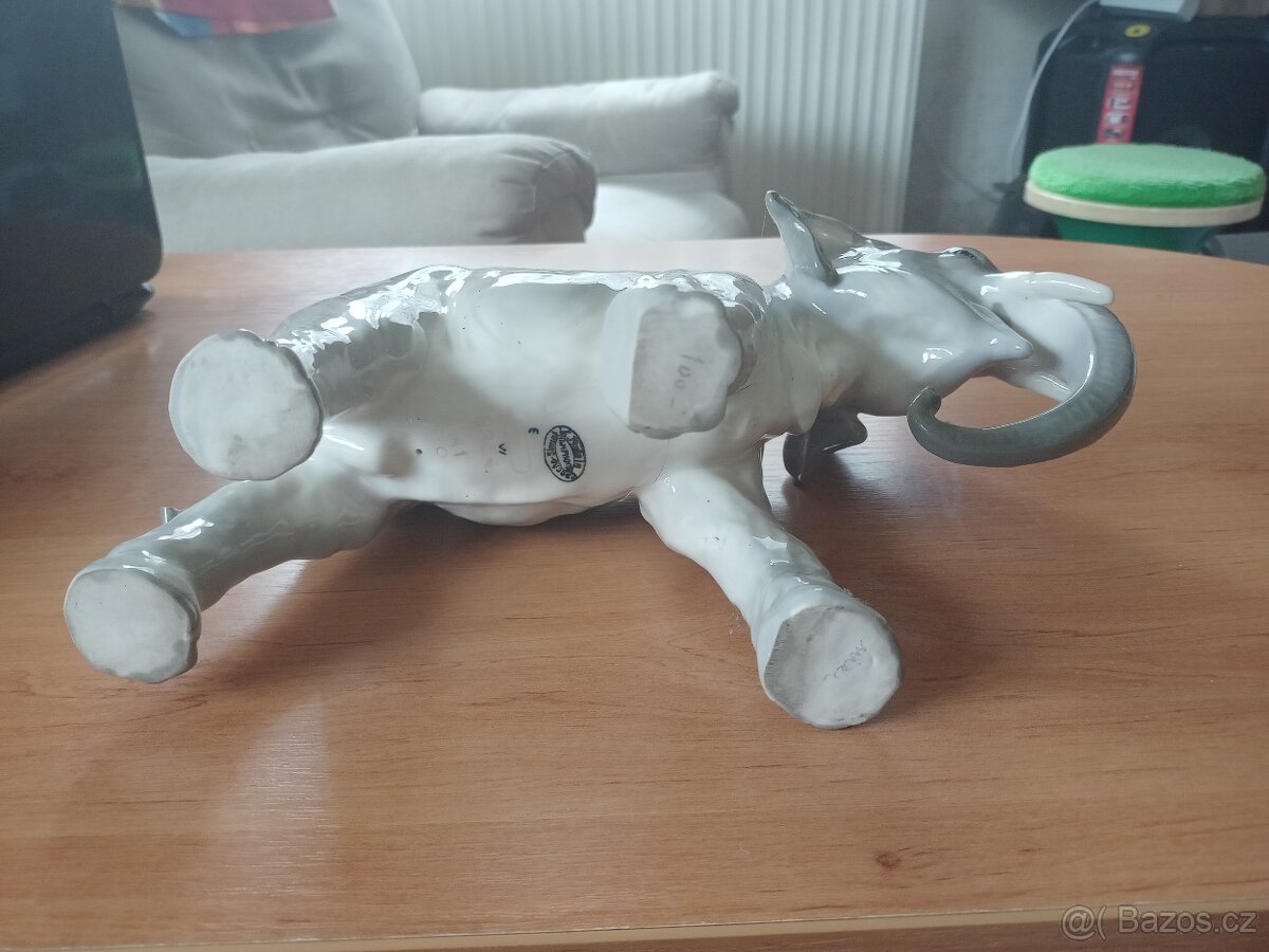 Soška slon retro koupím - 8
