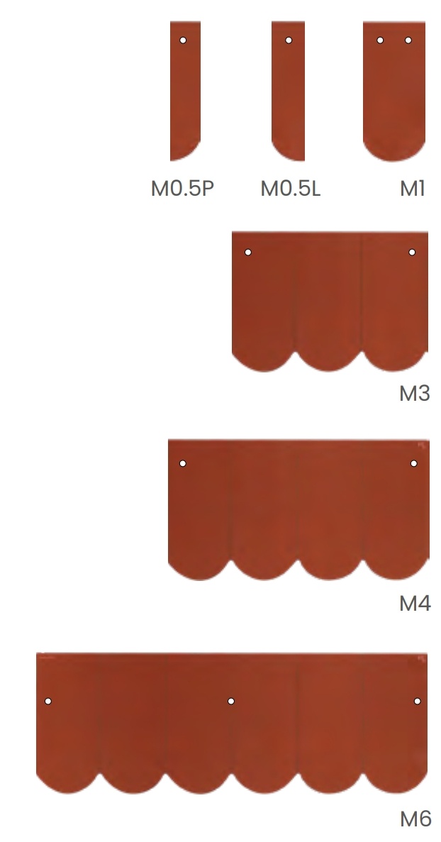 Vintage solární střešní tašky (varianty) - 8