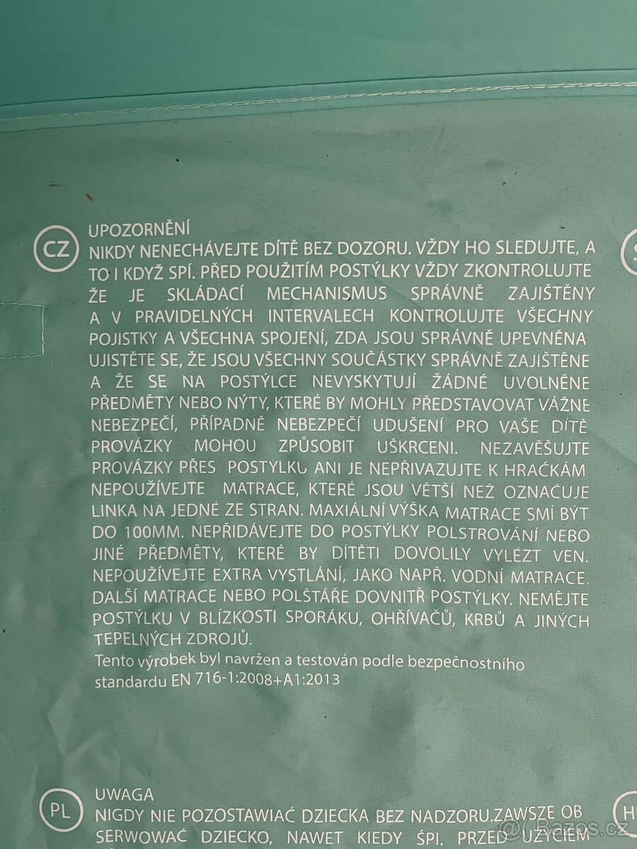 Cestovní postýlka - 8