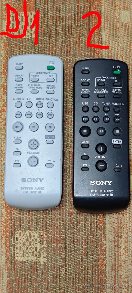 Ovladače SONY/ TECHNICS/ PANASONIC/ SHARP/ a další - 8