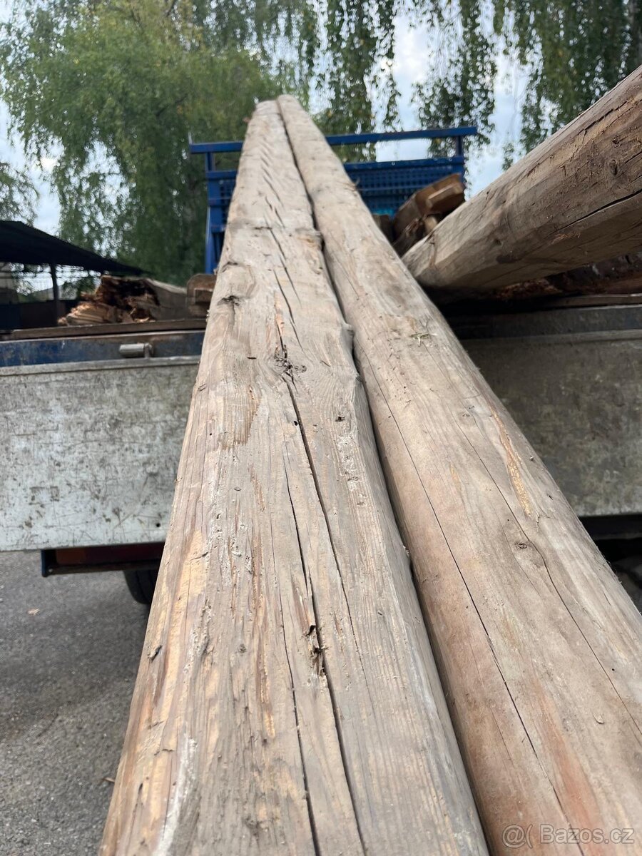 Prodáme použité trámy různých délek - 8