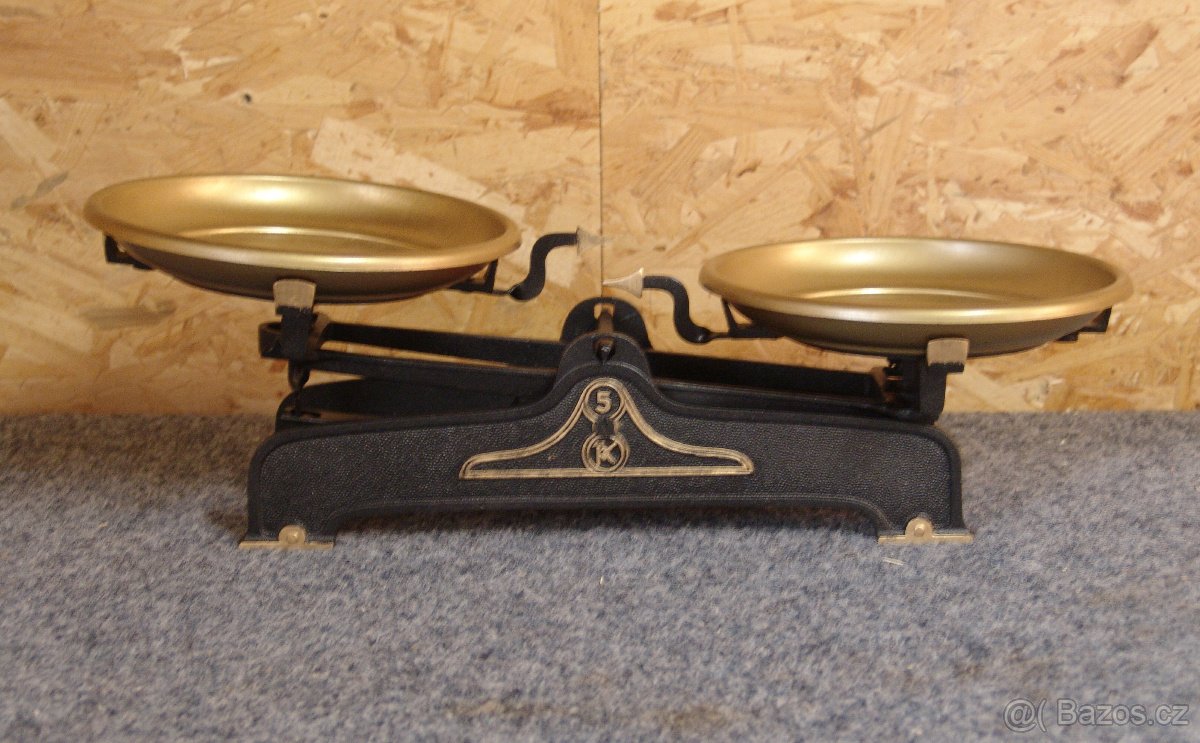 Starožitné váhy K5 2 - 8