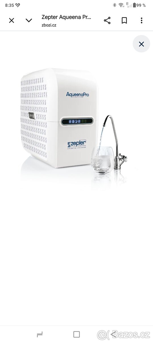 Čistička vody Zepter, filtr na vodu - 8