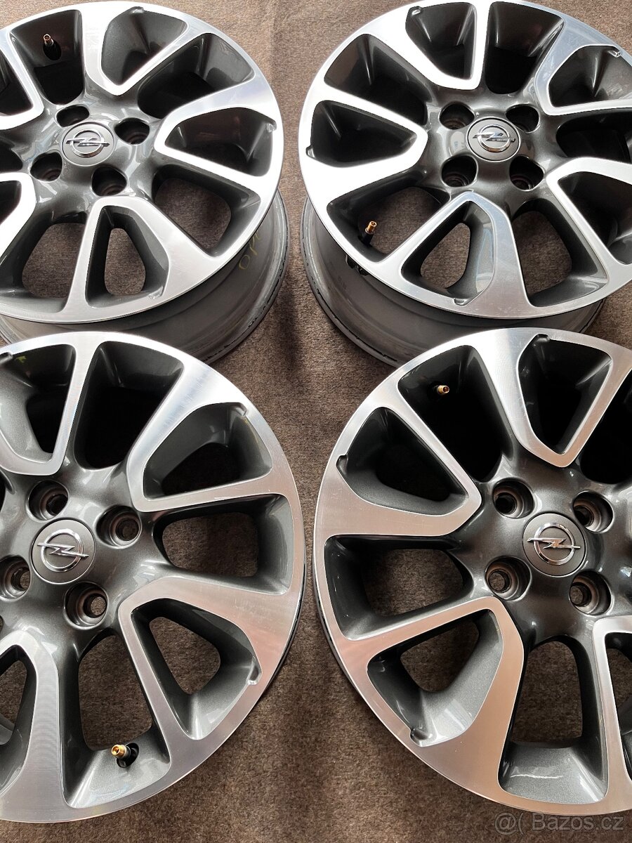 4x100 R15 Opel Corsa / Adam originál alu disky - 8