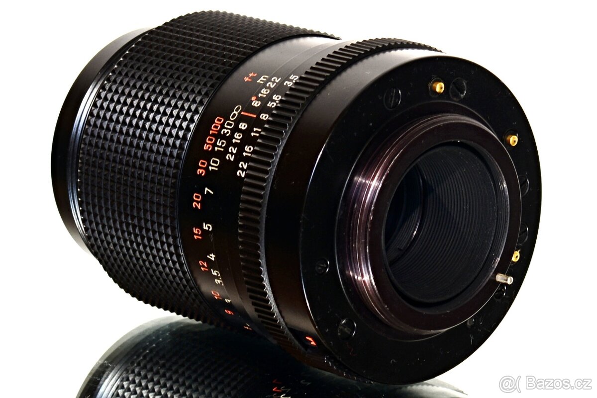 CZJ Sonnar electric RED MC 3,5/135 M42 TOP STAV - 8