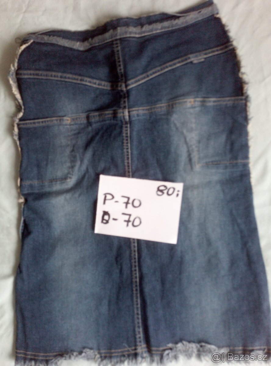 JEANS SUKNĚ - 8