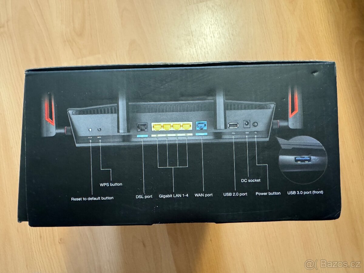 VDSL2 modem/router ASUS DSL-AC88U Annex B - 8
