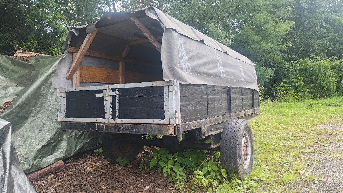 Traktor - domácí výroba z Ford Tranzit - do lesa - 8