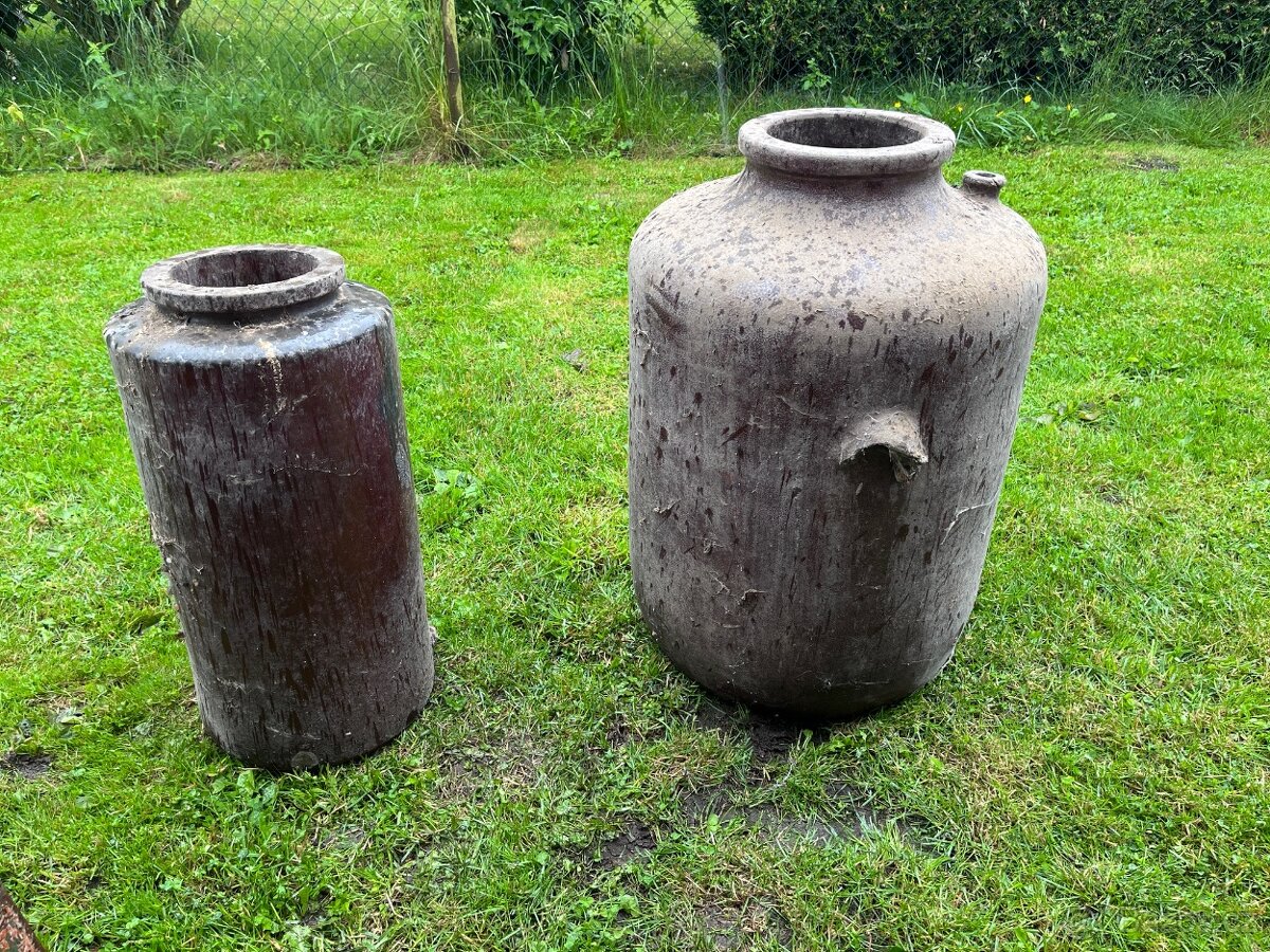 keramické, kameninové nádoby 150L a 50L - 8
