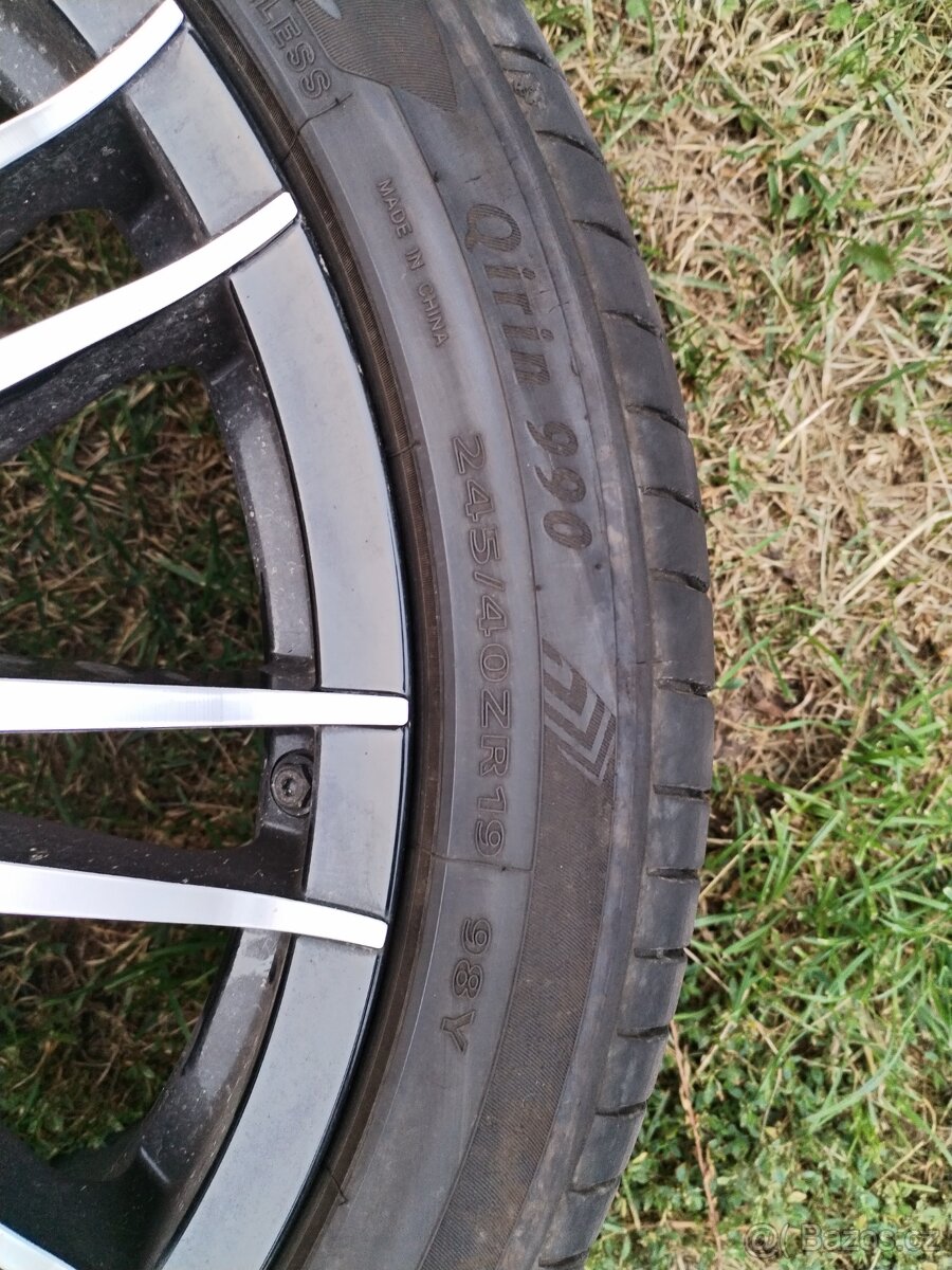 Diewe 5x108 R19 + letní 245/40 - 8