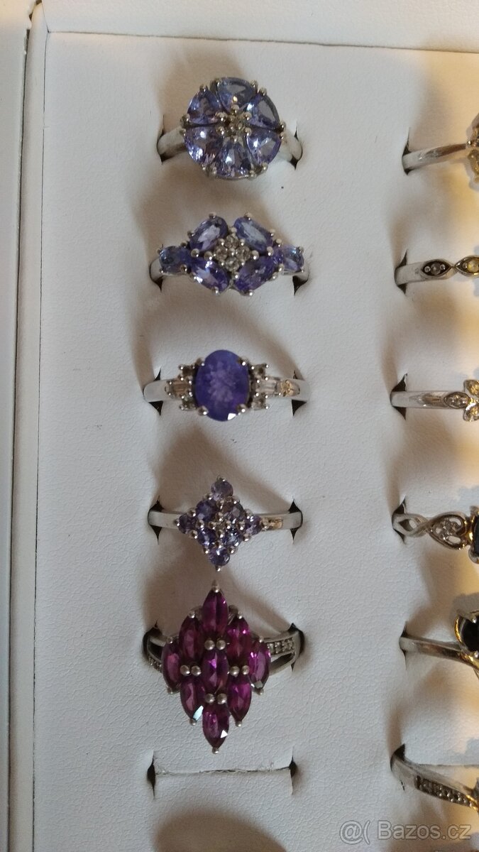 Šperky- hodinky, prsteny, přívěsky, perly.... - 8