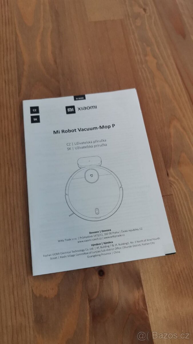 Robotický vysavač Xiaomi Mi Robot Vacuum mop P - 8