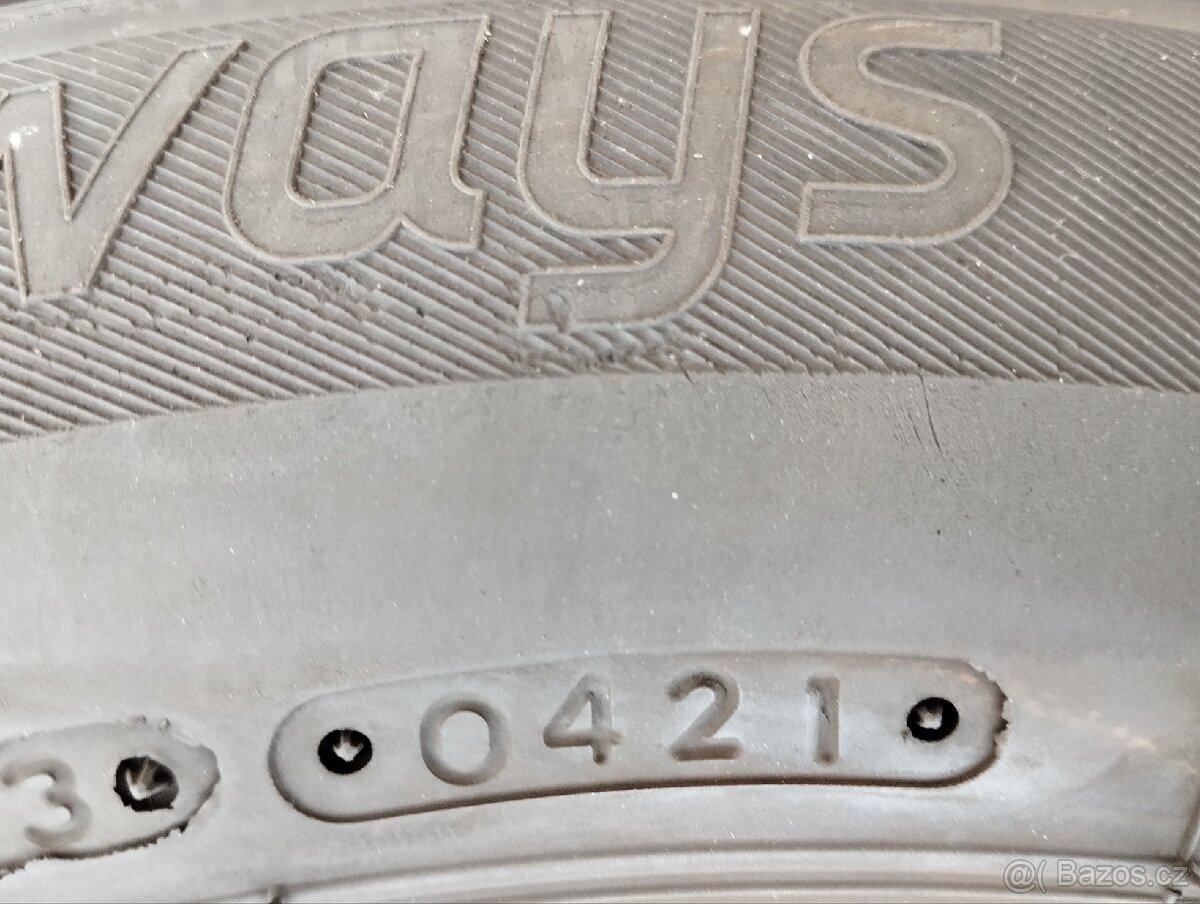 Zánovní 4ks 185/65/15 letní pneu Lassa 7mm+ - 8