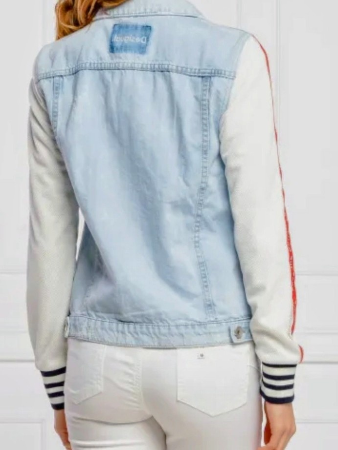 Bunda Jeans DESIGUAL xl - 8