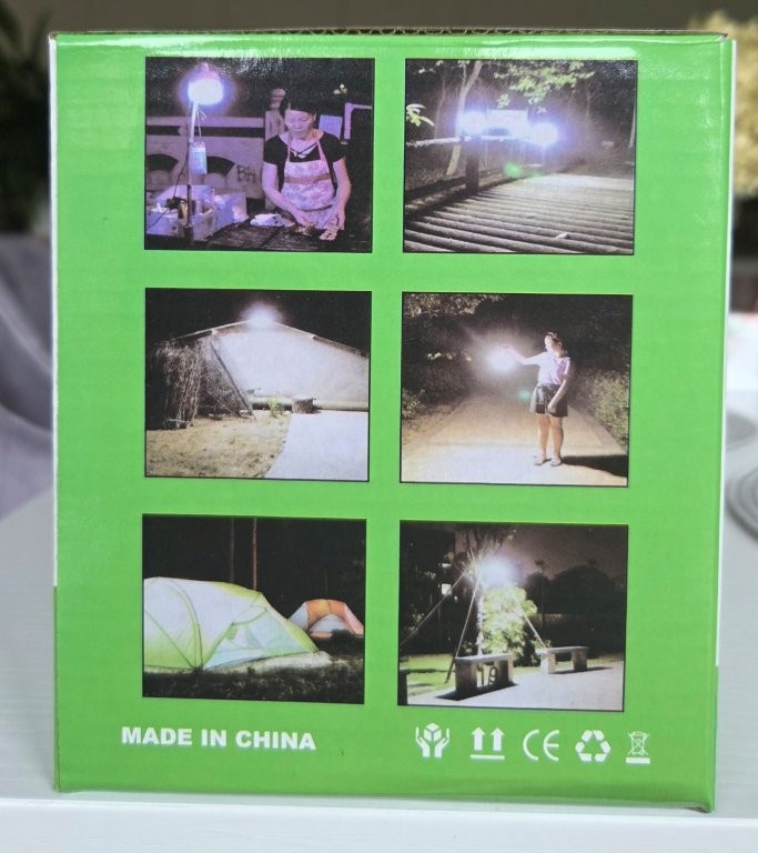 Solární LED dobíjecí světla - 3 ks - 8