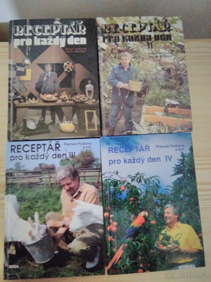 Receptář pro každý den 4x a Sborník nápadů z Receptáře - 8