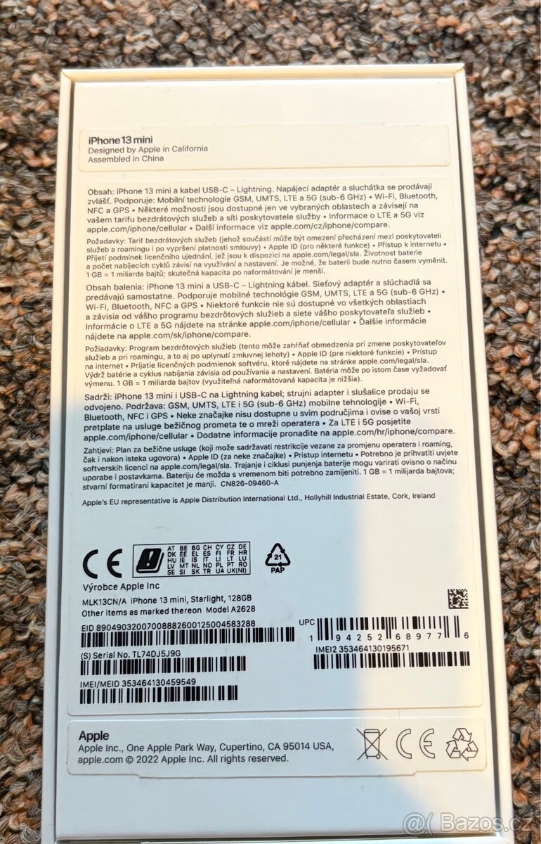 Iphone 13 mini 128 GB White - 8