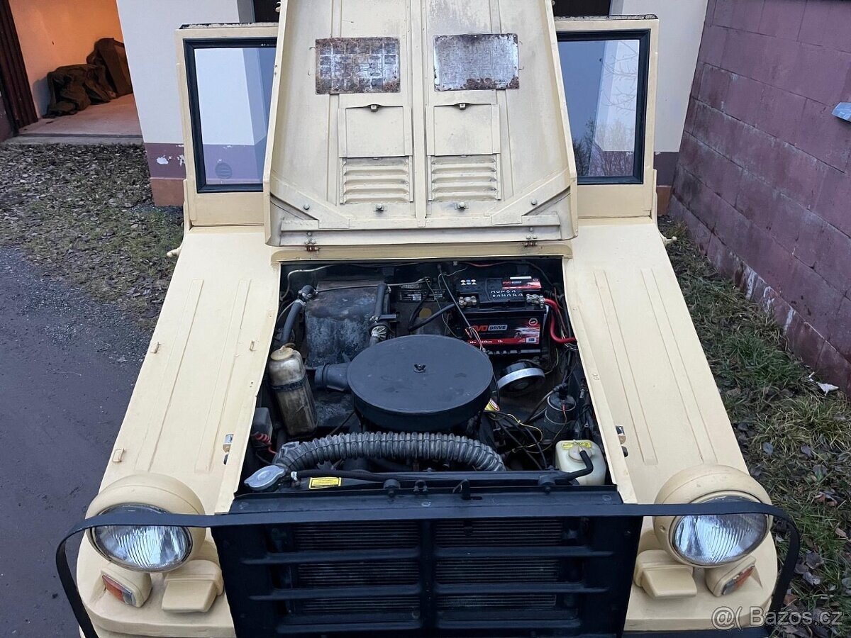 DKW Munga 4 Auto Union AUDI vojenský Jeep - 8