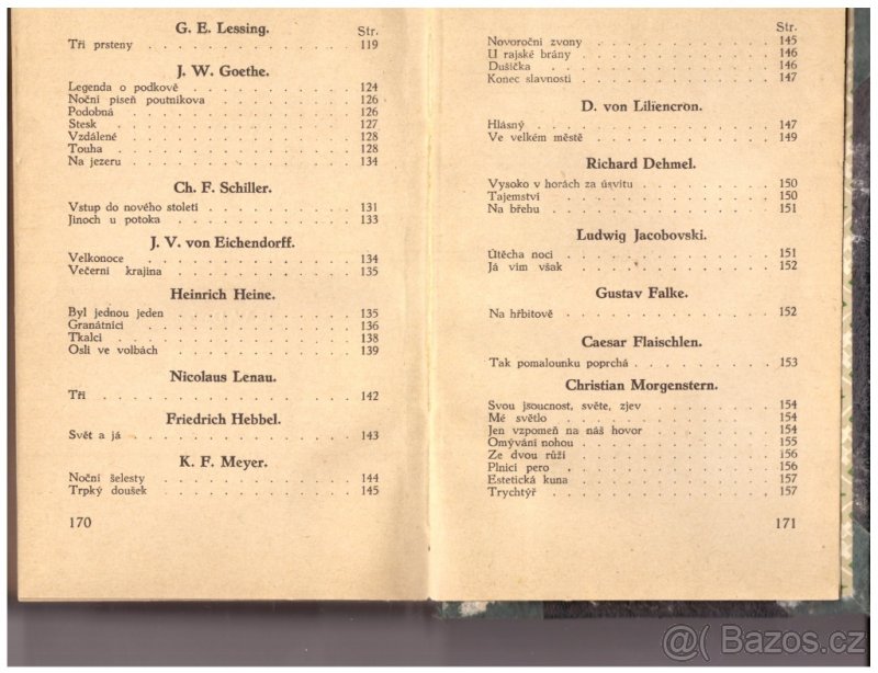 Jak rok běží, Ozvěny ( r. 1930 a 1927) - 8