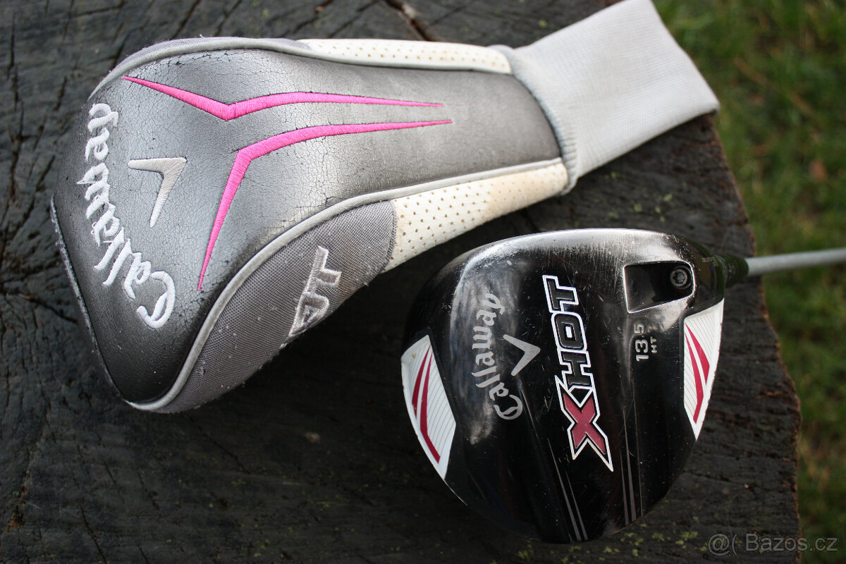 DÁMSKÝ NASTAVITELNÝ DRIVER CALLAWAY X-HOT 13,5° - TOP STAV - 8
