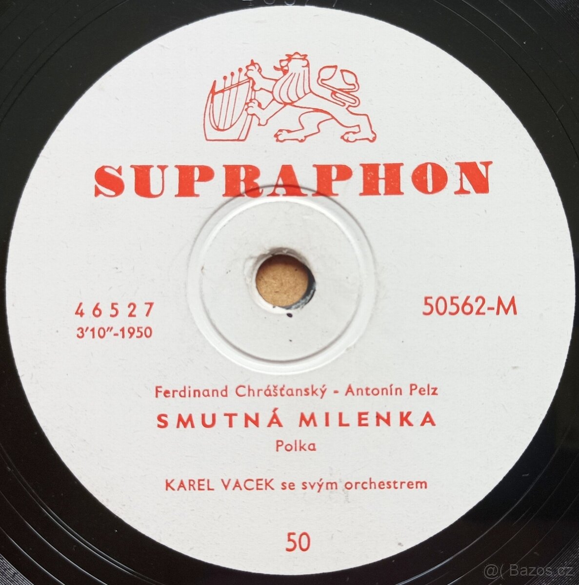 Ke starým gramofonům na kliku - 4 šelakové gramodesky - 8