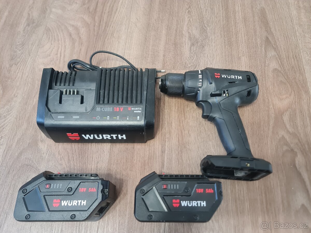 WÜRTH vrtačka, úderový šroubovák, přímočará pila - 8
