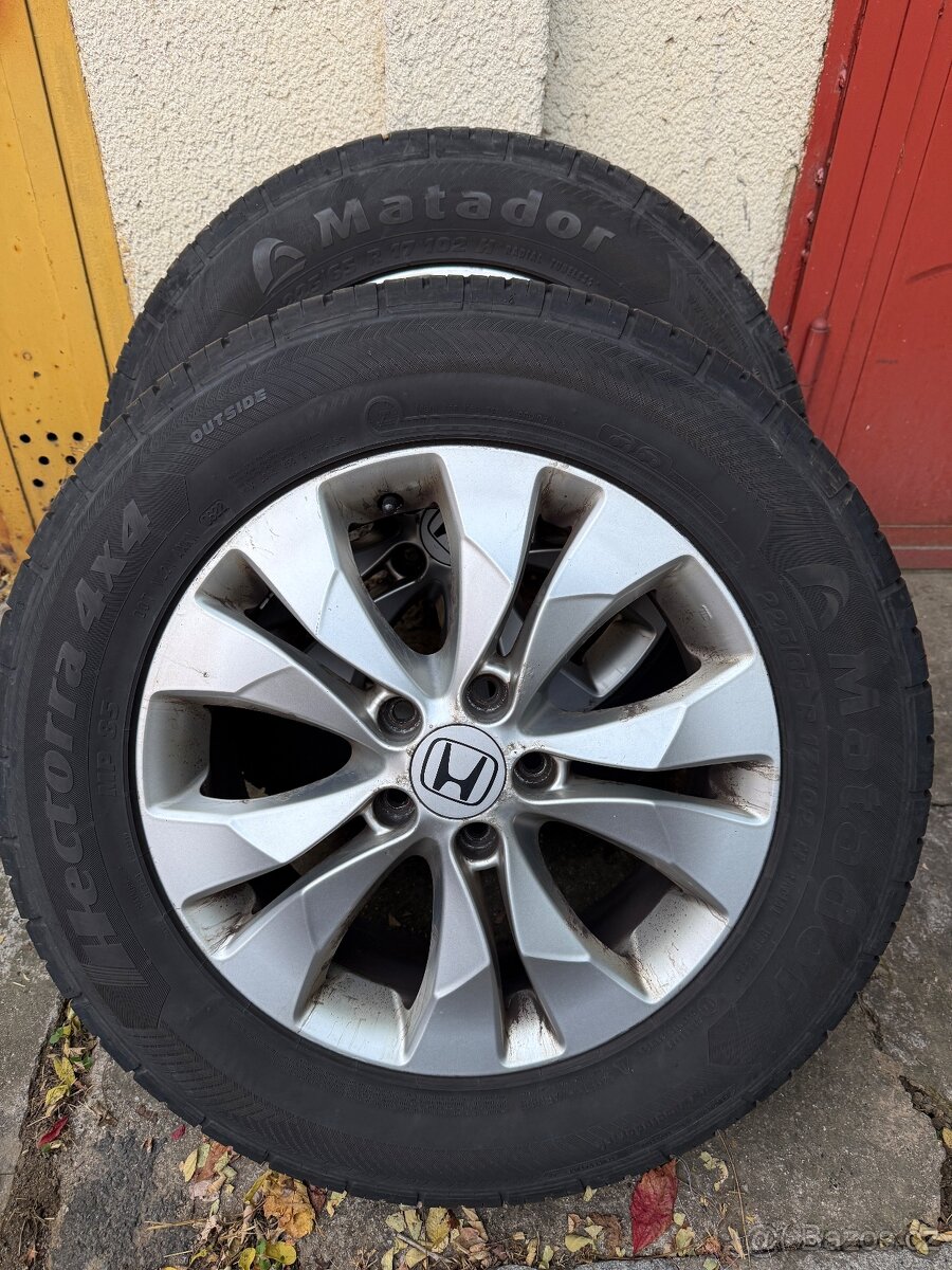 Honda R17 5x114,3 + pneu 225/65 R17 Matador - 8