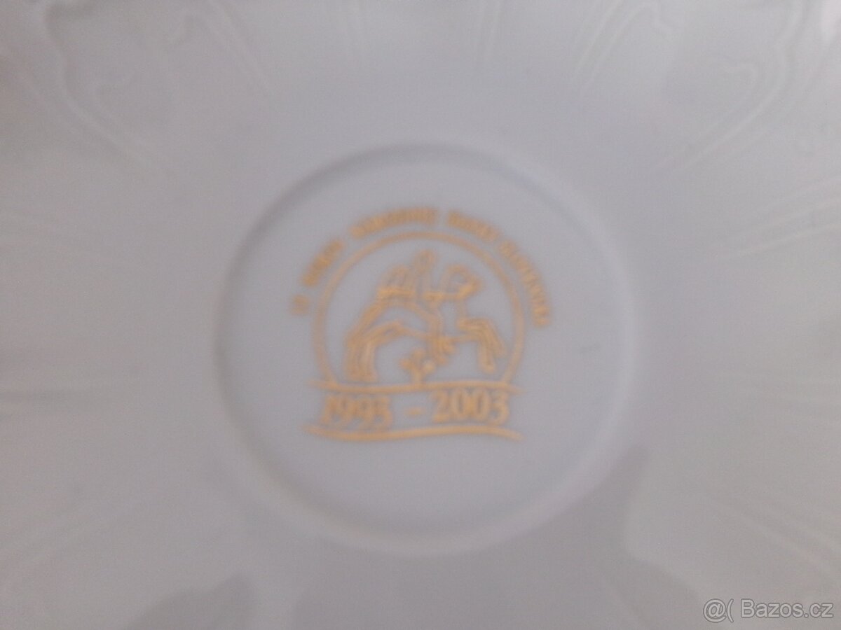 Národná banka Slovenska - 10 let,šálek s podšálkem - 8