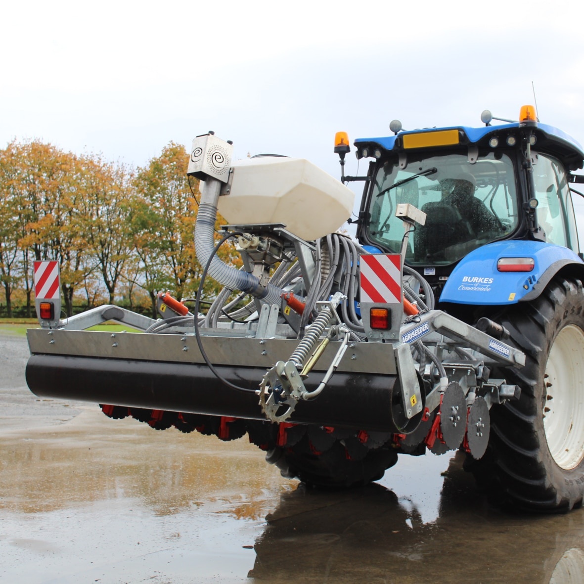 Secí stroj pro přísev TTP - pro traktory od 80 HP - 8