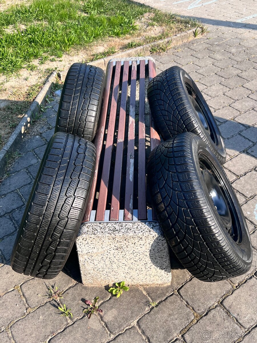 Kompletni zimni ocelova kola 215/65 R16 5x112 - 8