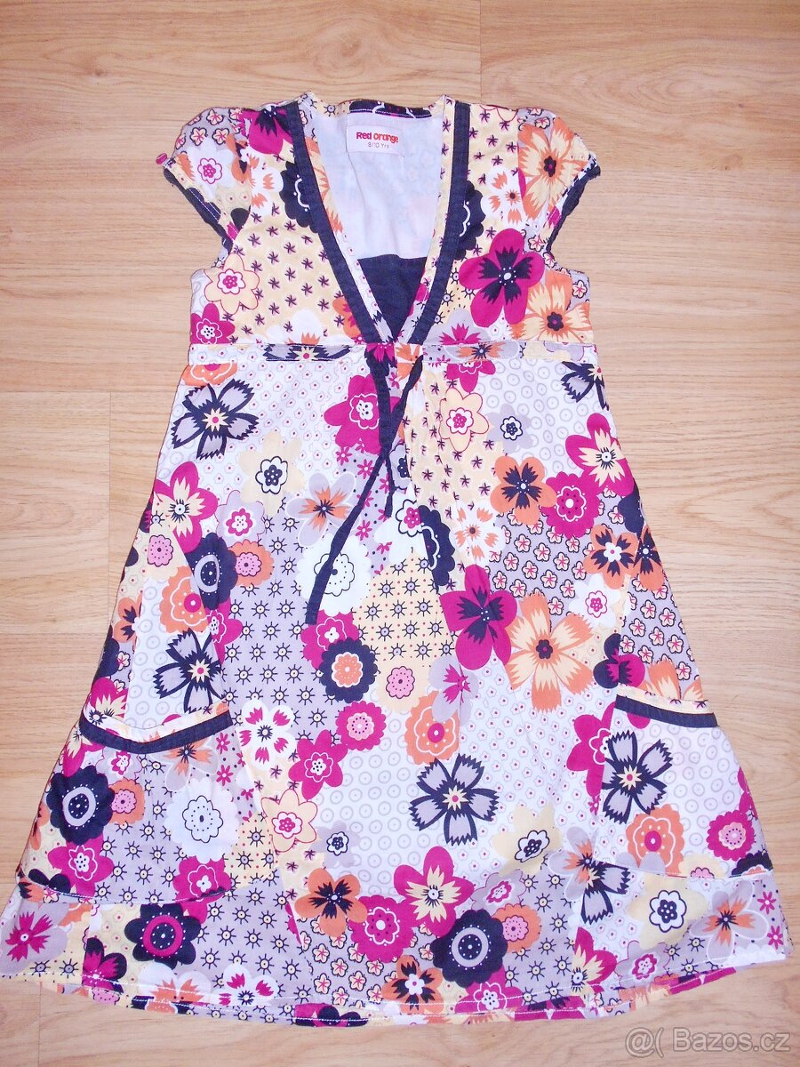 Dívčí šaty vel.122/128 zn.H&M a 134/140 zn.Y.D - 8