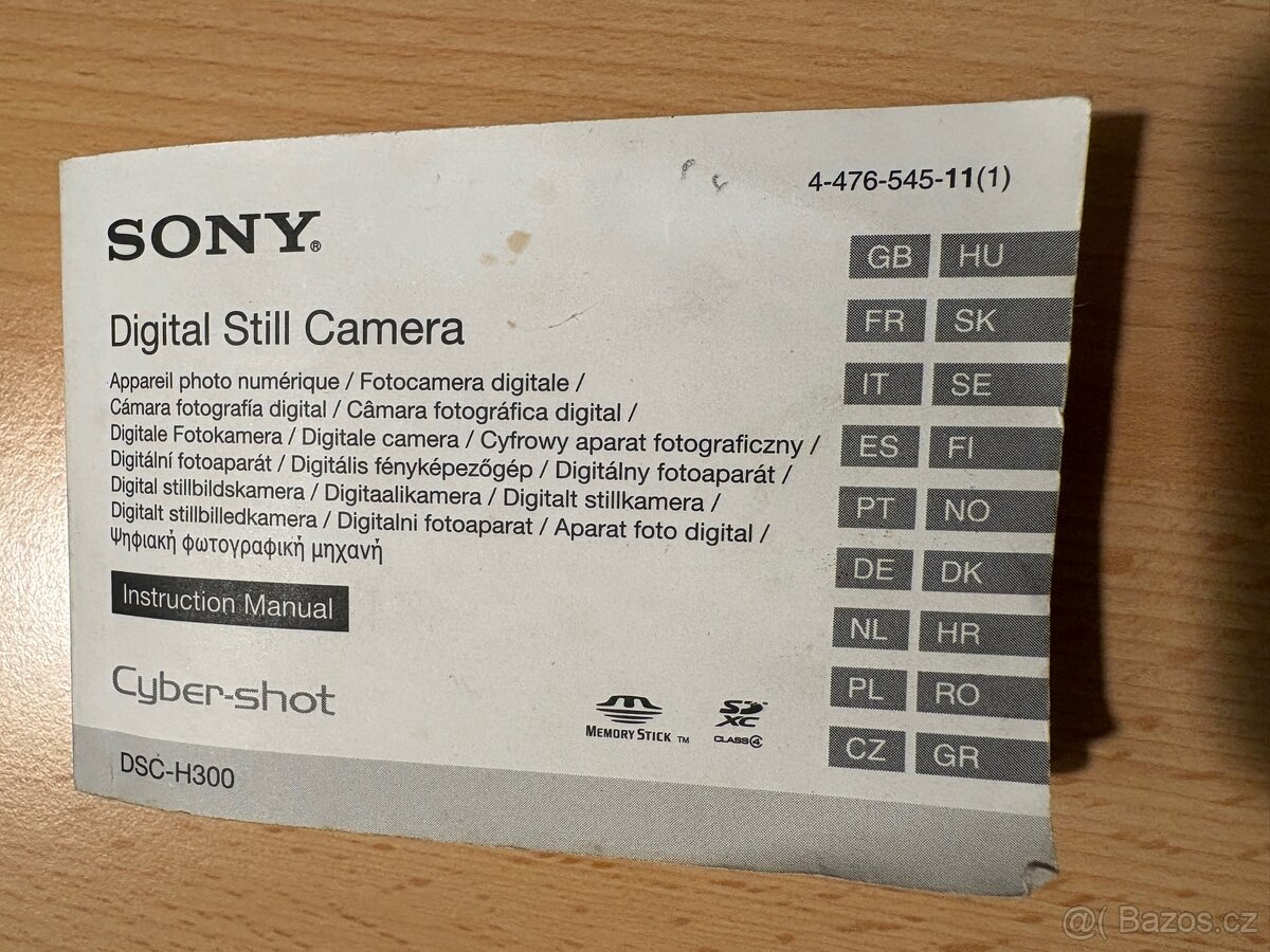 Fotoaparát Sony - DSC H 300 - 8