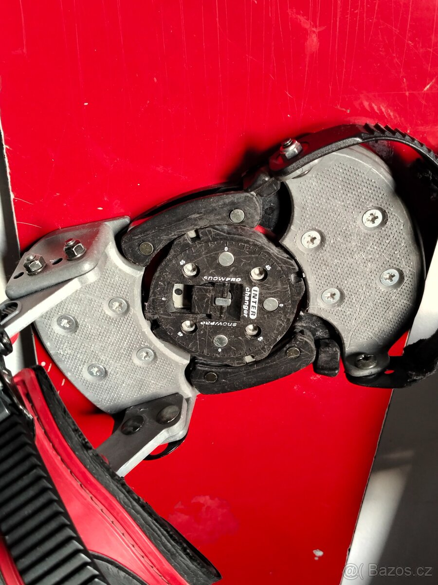 Snowboard, boty, helma - 8