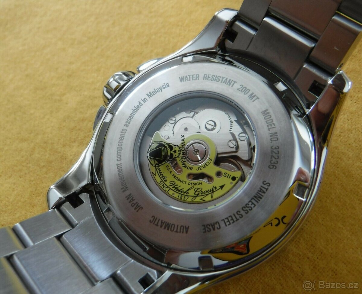 ze sbírky-Invicta Hydromax Automatic Blue Dial WR200 - 8