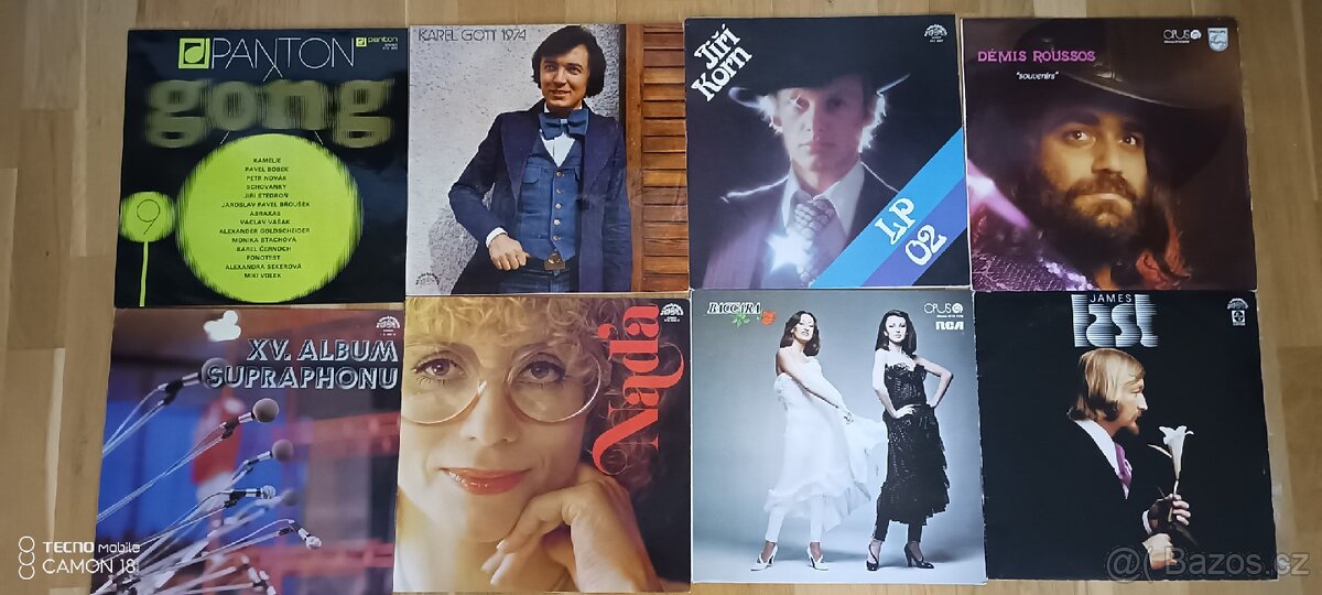 Retro/vintage ČSSR- LP desky-výběr 70.léta - 8
